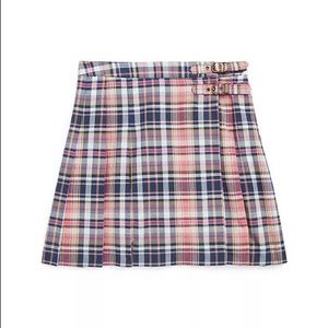Polo by Ralph Lauren Girls Madras Wrap Skirt - Plaid Size 12